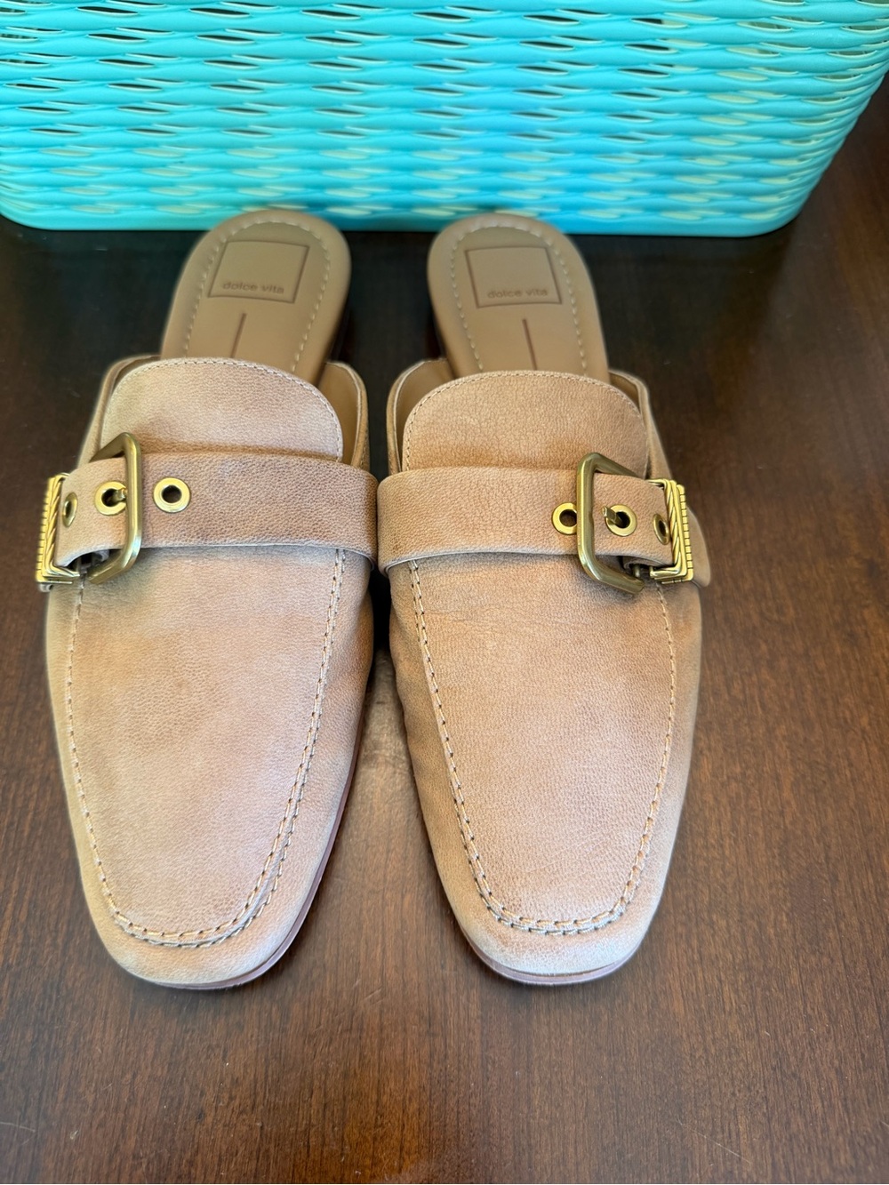 Dolce Vita Women's Santel Loafers SZ 8 Color Tan - Picture 3 of 8